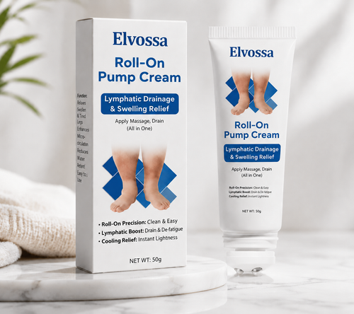 Elvossa Roll-On Lymphatic Drainage Pump Cream