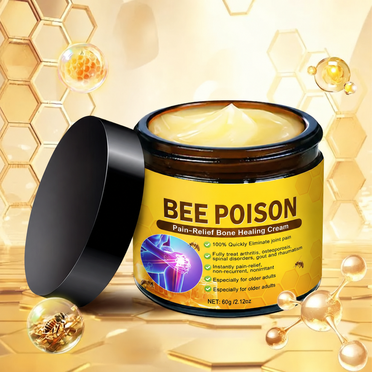 ELVOSSA® Bee Venom Pain-Relief Bone Healing Cream📦📦