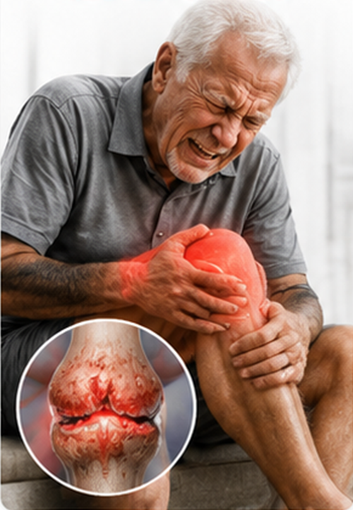 Older adult staying active